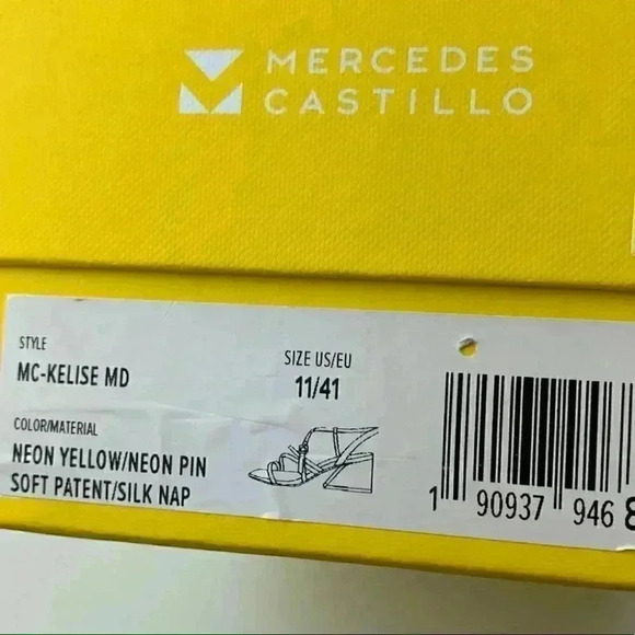 Mercedes Castillo Kelise Neon Snake print Leather - Picture 10 of 10